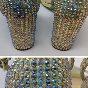 BETSY Johnson rina 12m heels rhinestone